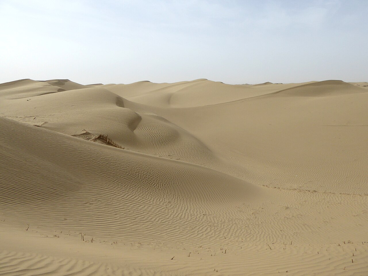 Archive photo of the taklimakan context